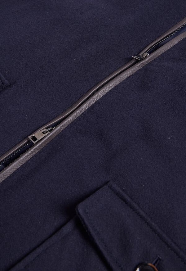 Paul Stuart Wool Bomber Jacket