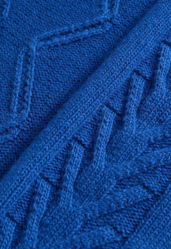 Paul Stuart Wool & Cashmere Cable Crewneck