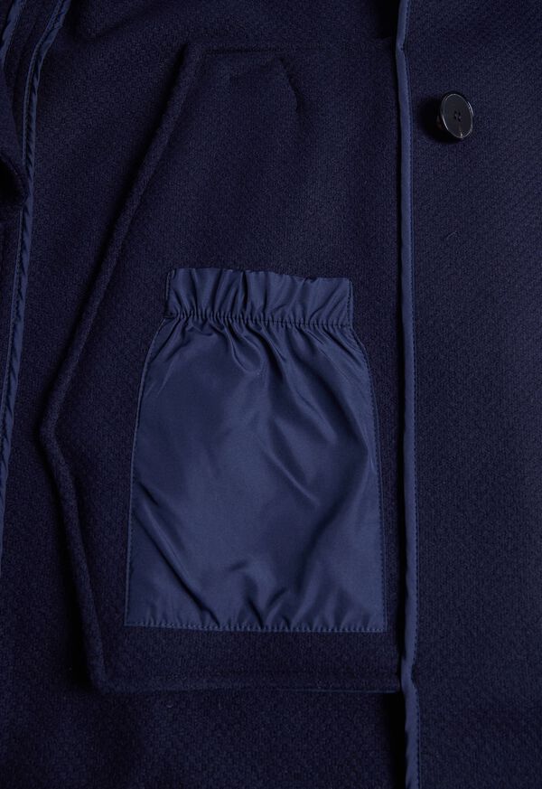 Paul Stuart Wool & Cashmere Double Breasted Coat