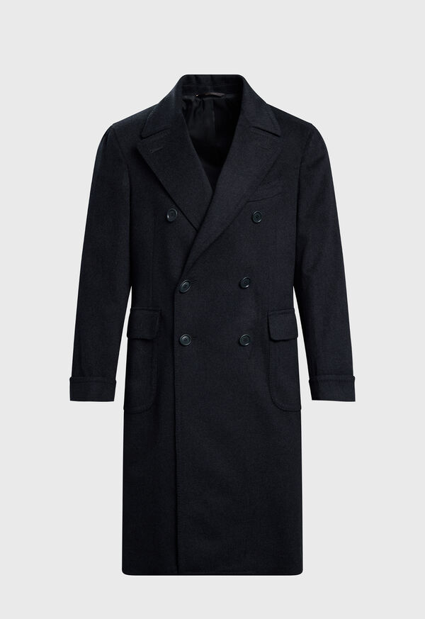 paul stuart Wool & Cashmere Double Breasted Overcoat