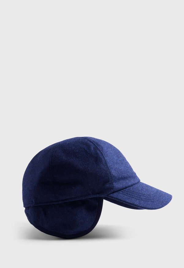 Paul Stuart Wool & Cashmere Flannel Baseball Cap