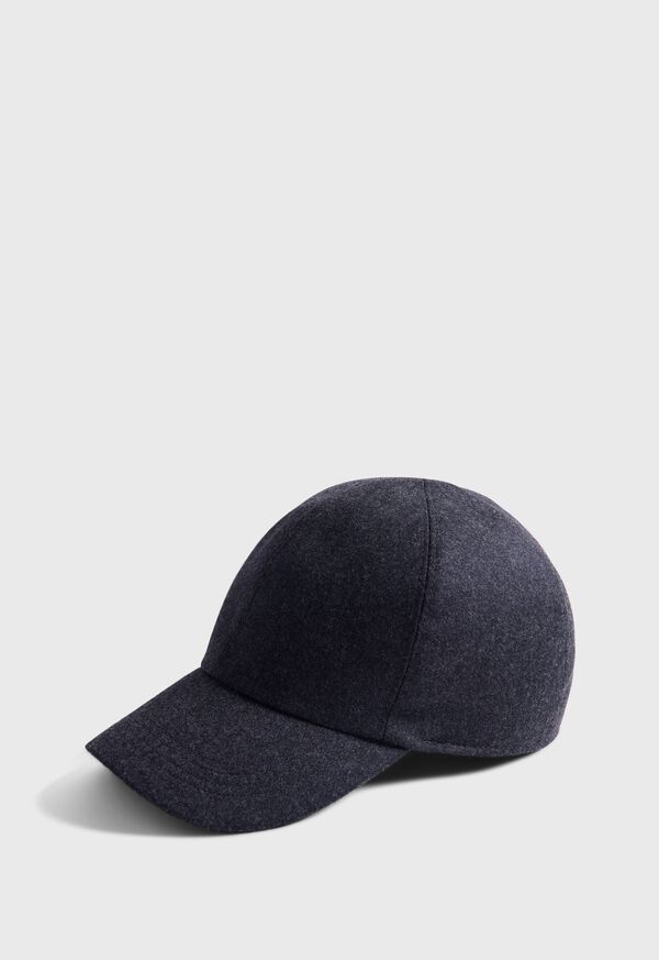 paul stuart Wool & Cashmere Flannel Baseball Cap