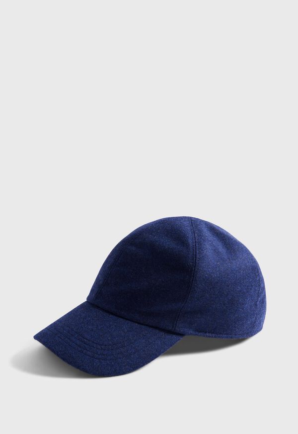 paul stuart Wool & Cashmere Flannel Baseball Cap