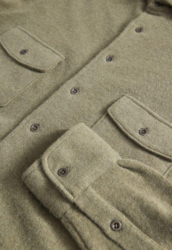 Paul Stuart Wool & Cashmere Knitted Shirt