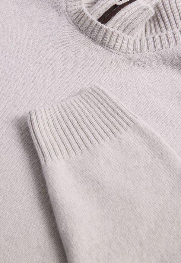 Paul Stuart Wool & Cashmere Mock Neck Zip Sweater