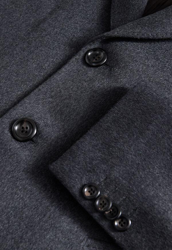 Paul Stuart Wool & Cashmere Overcoat With Gilet