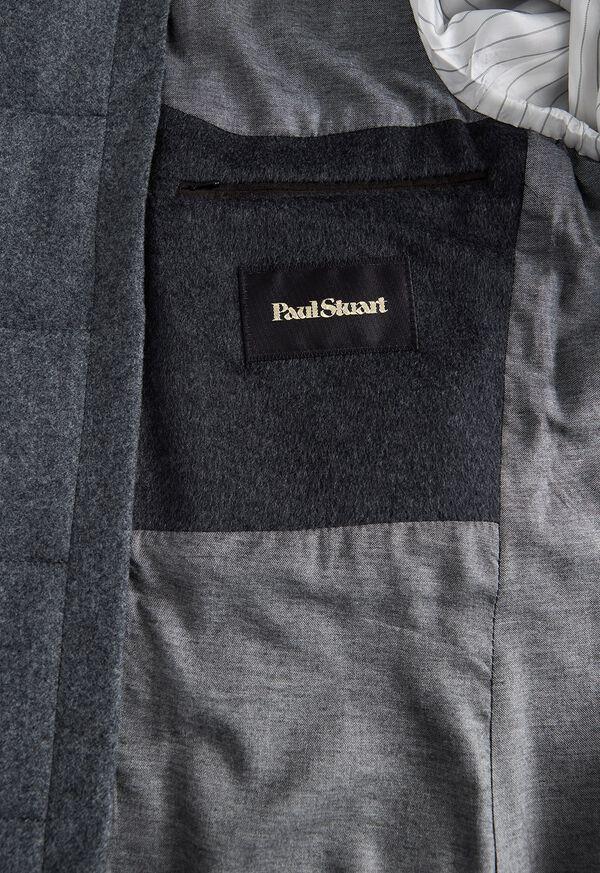 Paul Stuart Wool & Cashmere Overcoat With Gilet