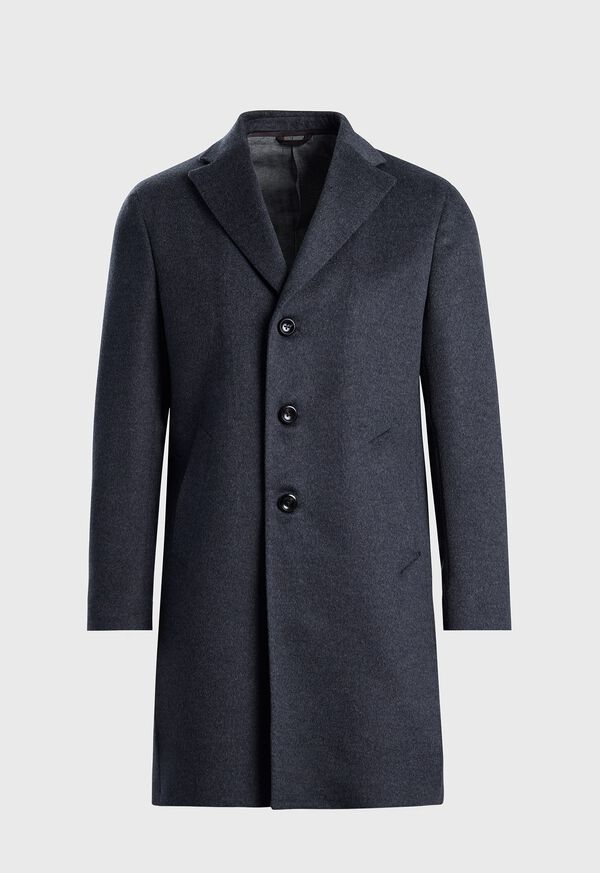 paul stuart Wool & Cashmere Overcoat with Gilet