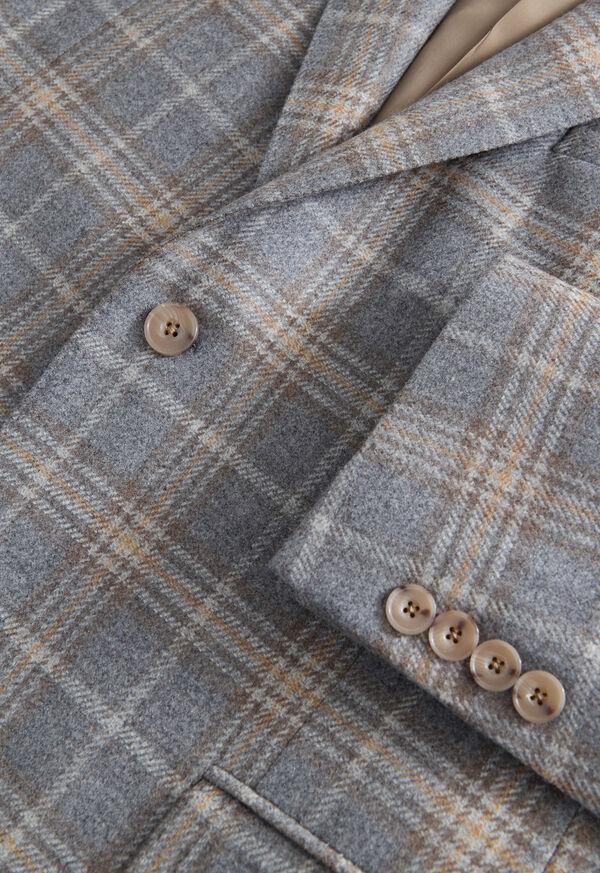 Paul Stuart Wool & Cashmere Plaid Jacket