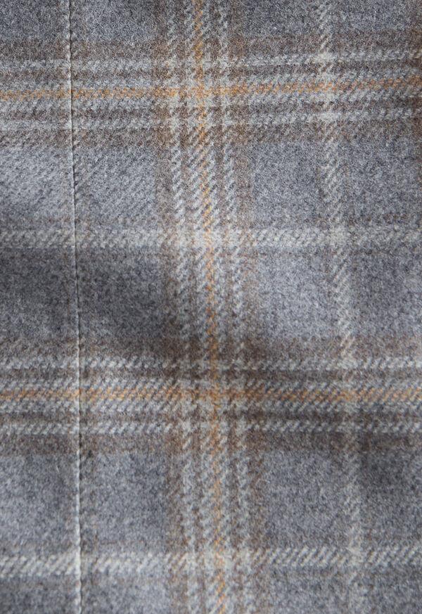 Paul Stuart Wool & Cashmere Plaid Jacket