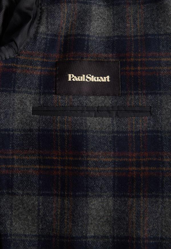 Paul Stuart Wool & Cashmere Plaid Jacket