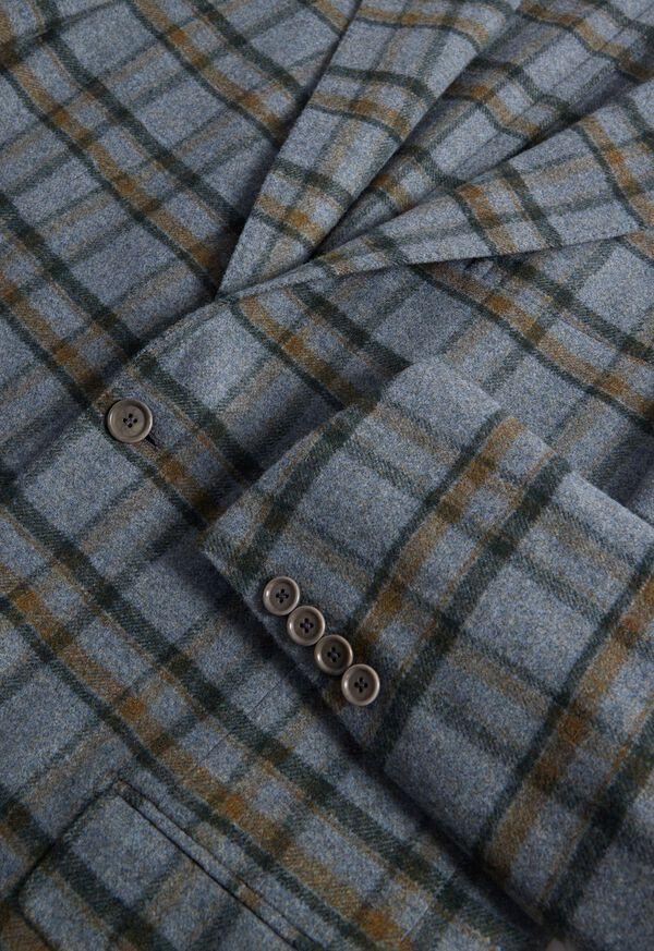 Paul Stuart Wool & Cashmere Plaid Jacket