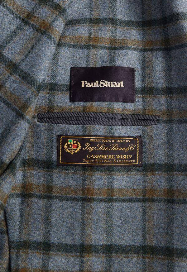 Paul Stuart Wool & Cashmere Plaid Jacket
