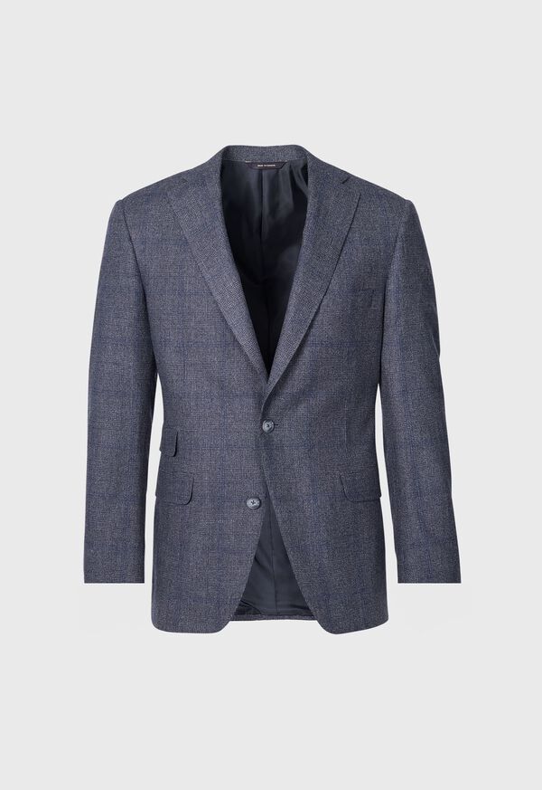 Paul Stuart Wool & Cashmere Plaid Paul Suit