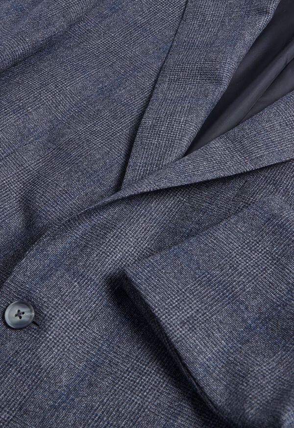 Paul Stuart Wool & Cashmere Plaid Paul Suit