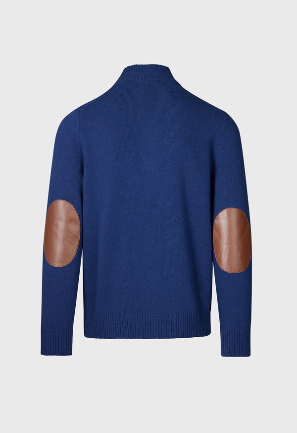 Paul Stuart Wool & Cashmere Quarter Zip Pullover