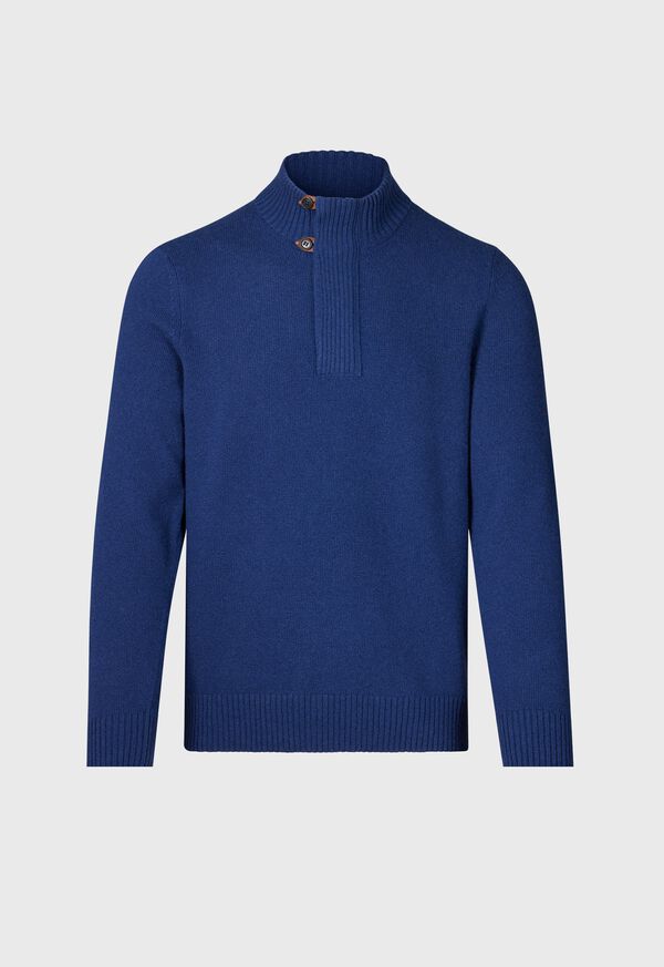 paul stuart Wool & Cashmere Quarter Zip Pullover