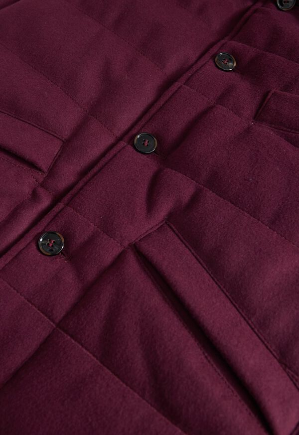 Paul Stuart Wool & Cashmere Quilted Vest