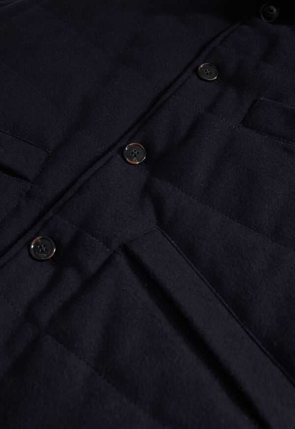 Paul Stuart Wool & Cashmere Quilted Vest