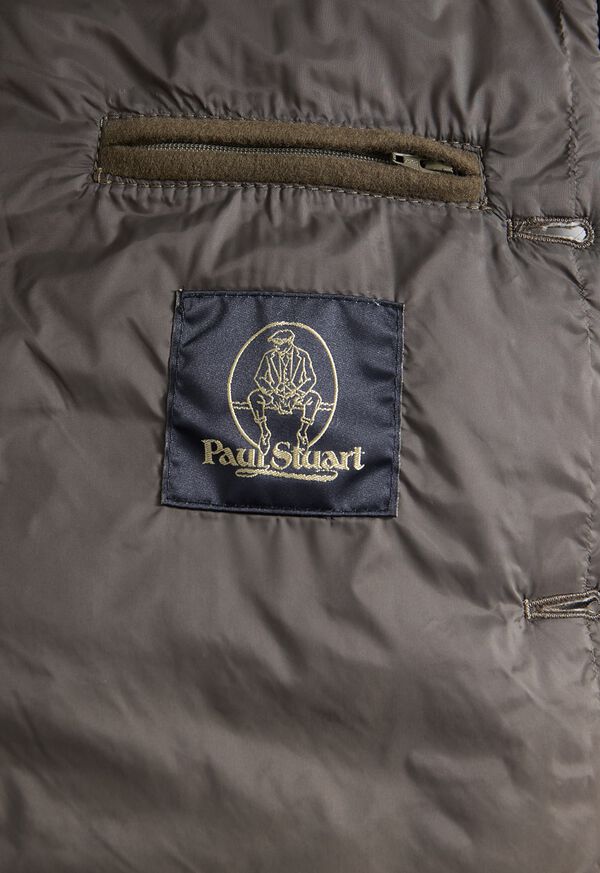 Paul Stuart Wool & Cashmere Quilted Vest