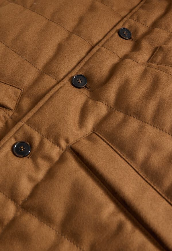 Paul Stuart Wool & Cashmere Quilted Vest