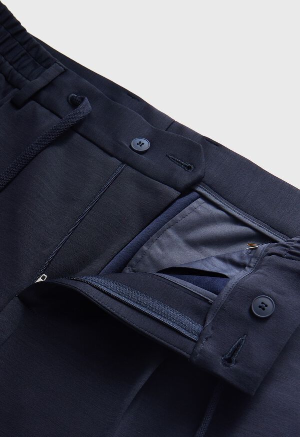 Paul Stuart Wool & Cotton Jersey Drawstring Pant