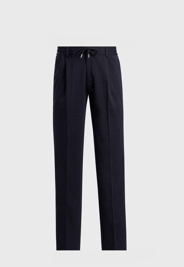 paul stuart Wool & Cotton Jersey Drawstring Pant