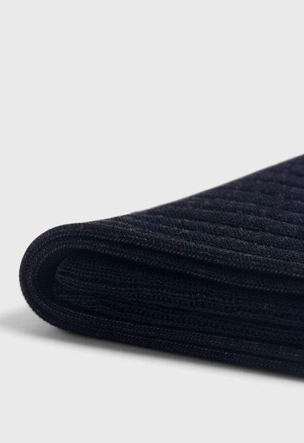 Paul Stuart Wool/Cotton Shadow Stripe Sock