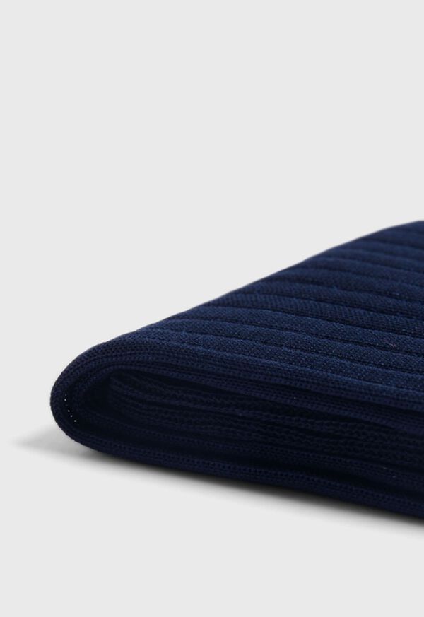 Paul Stuart Wool/Cotton Shadow Stripe Sock