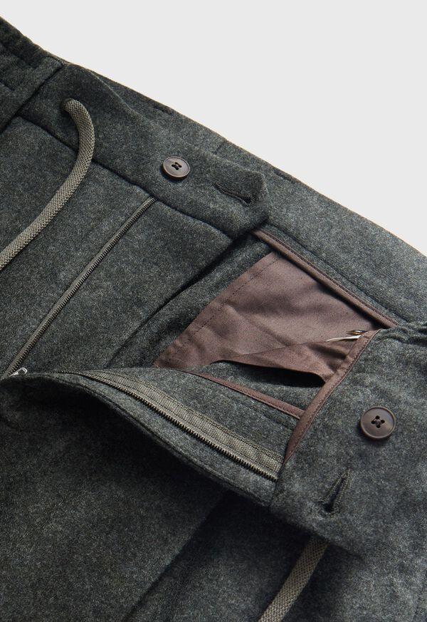 Paul Stuart Wool Flannel Drawstring Pant