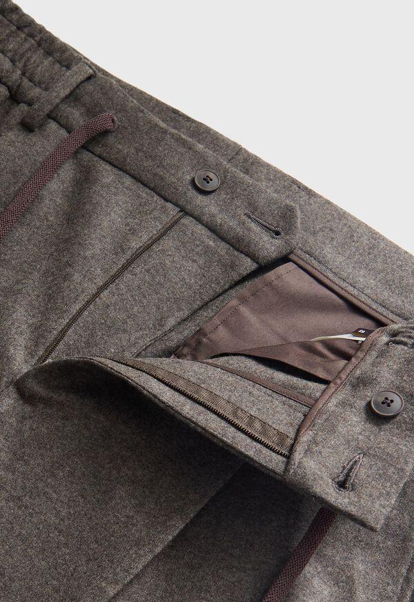 Paul Stuart Wool Flannel Drawstring Pant