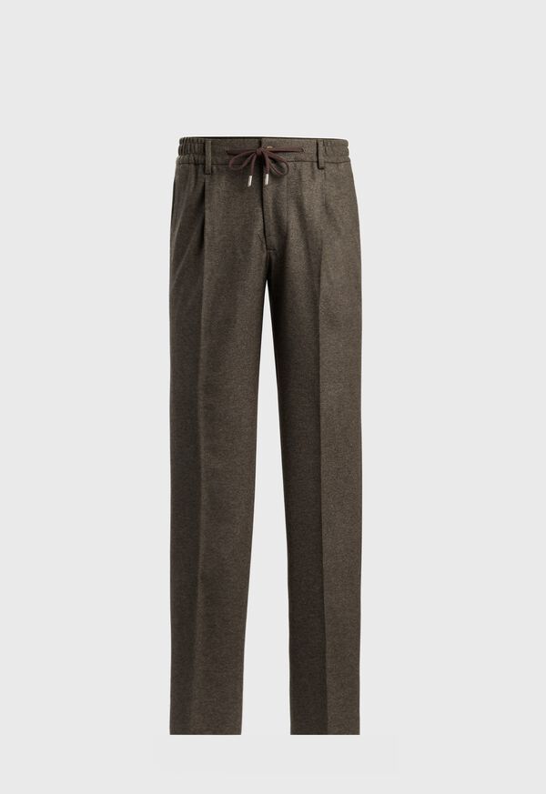paul stuart Wool Flannel Drawstring Pant