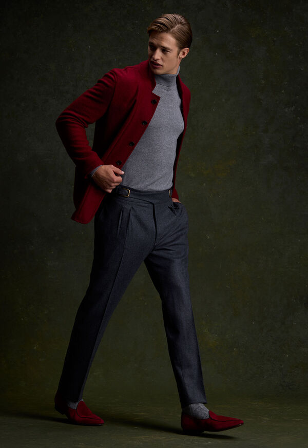 Paul Stuart Wool Flannel Gurkha Pant