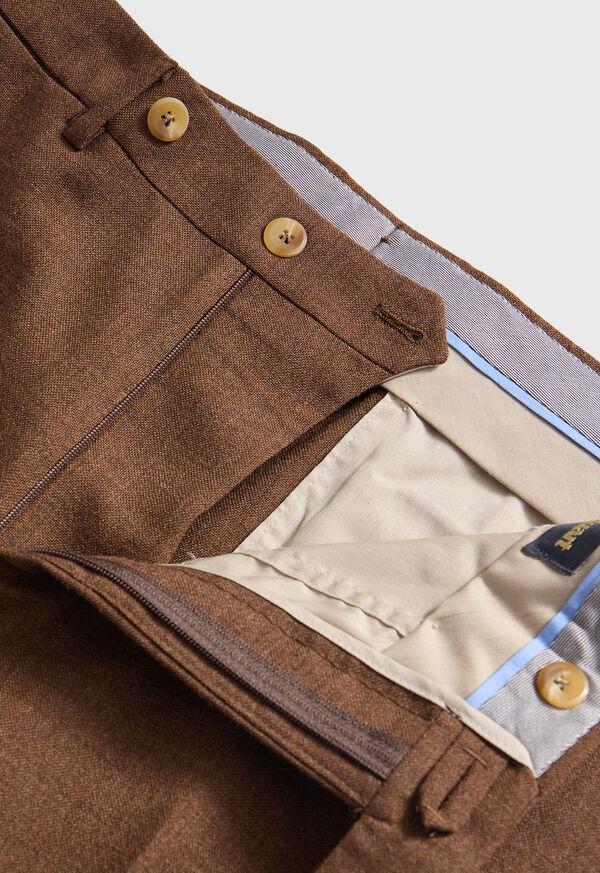 Paul Stuart Wool Hopsack Dress Trouser