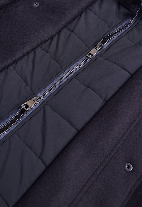 Paul Stuart Wool Jersey Blazer With Gilet