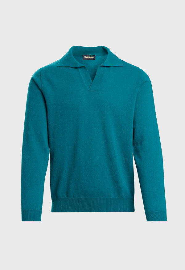 paul stuart Wool Johnny Collar Pullover