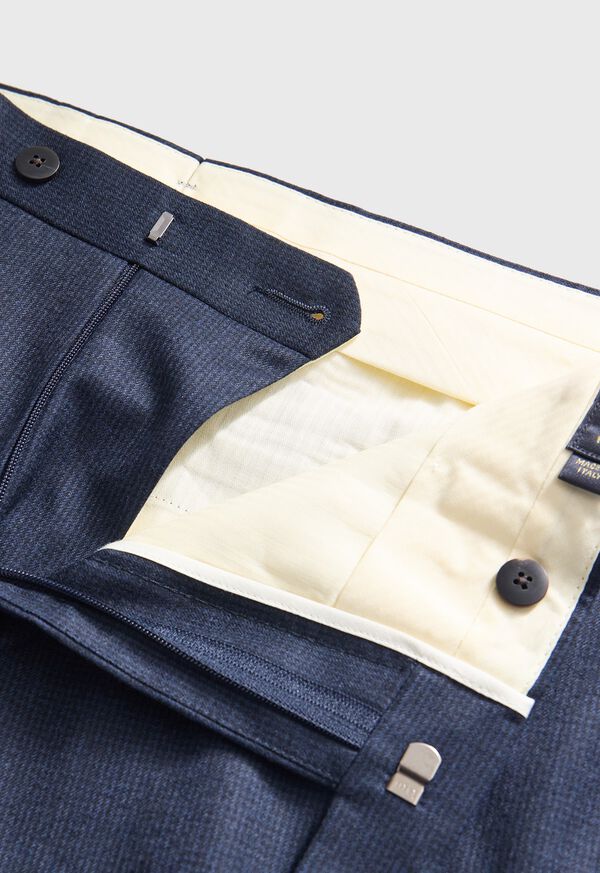 Paul Stuart Wool Micro Houndstooth Trouser