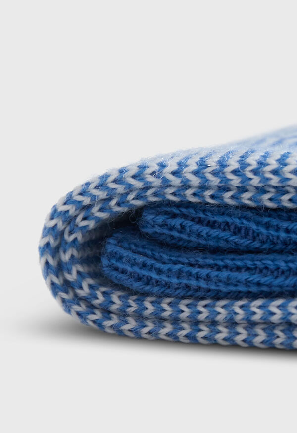 Paul Stuart Wool Mini Two-Tone Stripe Sock