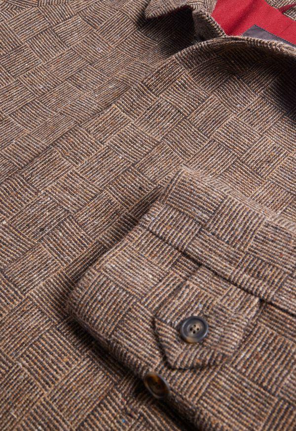 Paul Stuart Wool Parquet Kensington Coat