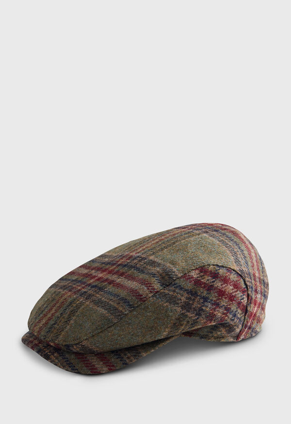 paul stuart Wool Plaid Ivy Cap