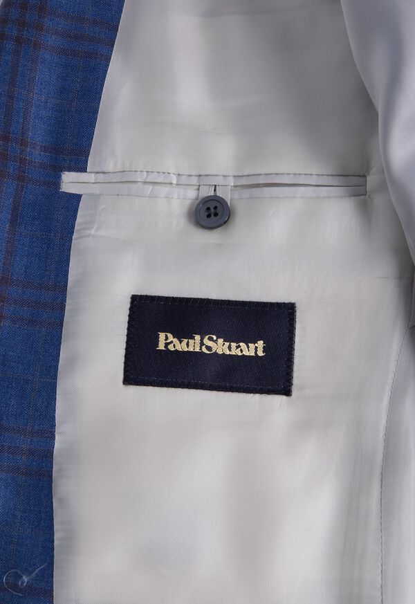 Paul Stuart Wool Plaid Jacket