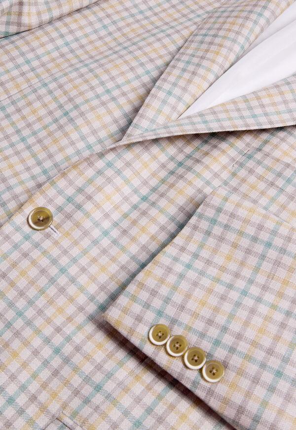 Paul Stuart Wool Plaid Jacket