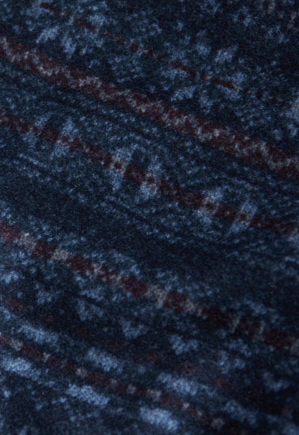 Paul Stuart Wool Printed Fair Isle Jacket