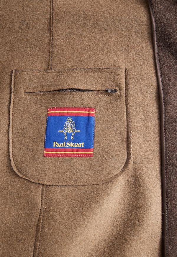 Paul Stuart Wool Raw Edge Coat