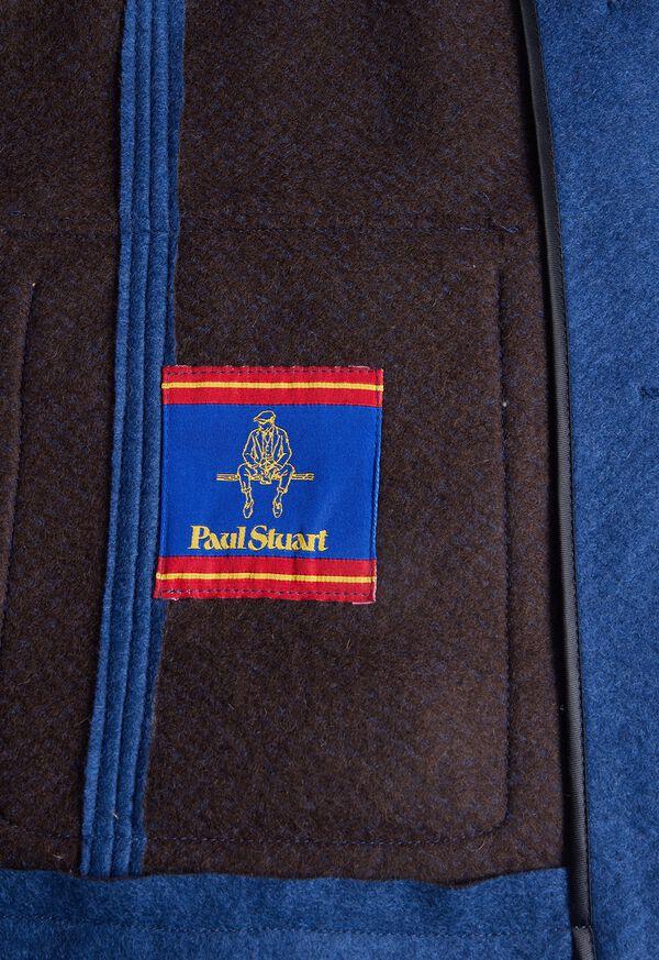 Paul Stuart Wool Raw Edge Double Breasted Jacket