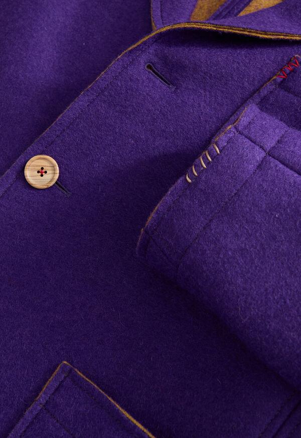 Paul Stuart Wool Raw Edge Jacket