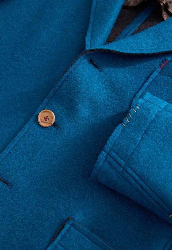 Paul Stuart Wool Raw Edge Jacket