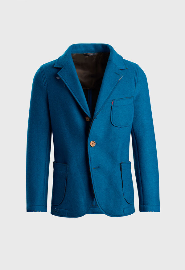 paul stuart Wool Raw Edge Jacket