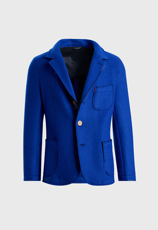 paul stuart Wool Raw Edge Jacket