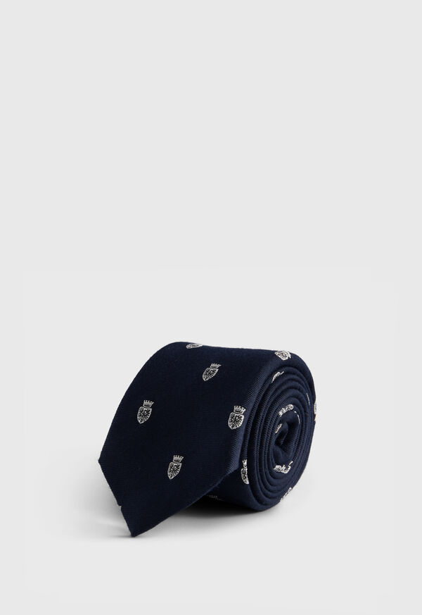 paul stuart Wool & Silk Crest Tie